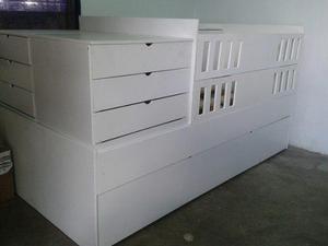 Cama Cuna Para Bebe Blanco Nueva