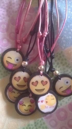 Collar Emoji, Caritas, Emoticones Cotillón