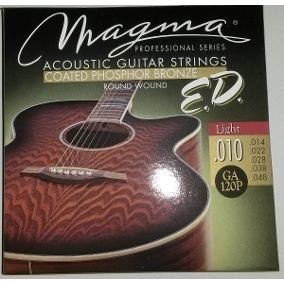 Cuerdas Para Guitarra Acustica Magma  Ga120pb
