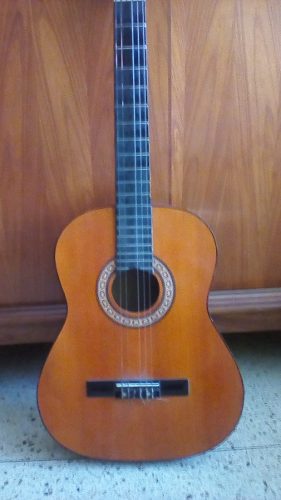 Guitarra Acústica Buen Sonido Con Estuche