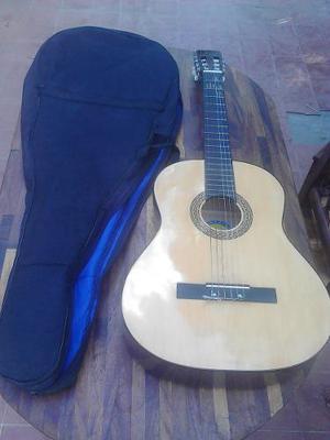 Guitarra Acustica Bestler + Forro Y Paral Oferta En Remate