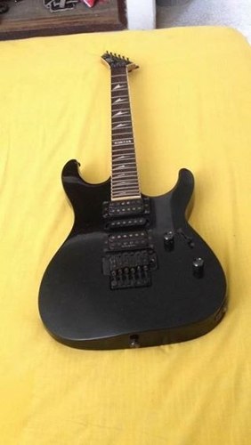 Guitarra Electrica Ltd Esp M-252 Negra Como Nueva