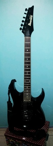 Guitarra Ibanez Gio Grg+accesorios+amplificador Marshall 10w