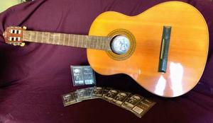 Guitarra Tatay Con Set De Cuerdas Albert Augustine Ltd Nuevo