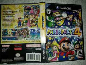 Juego De Gamecube Original De Mario Bros Party 4