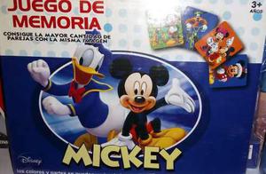 Juego De Memoria De Mickey Disney