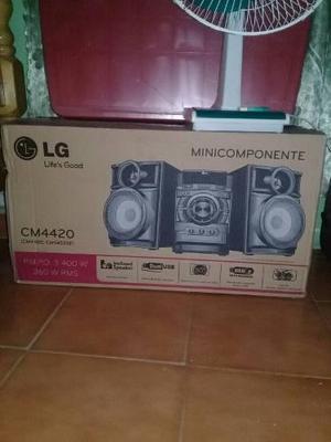 Minicomponente Lg Cm4420 Nuevo En Su Caja Sellado