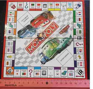 Monopoly Cars Mini Juego De Mesa (inv Alnimed)