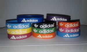 Pulseras adidas Nike Y Puma De Silicon Al Mayor