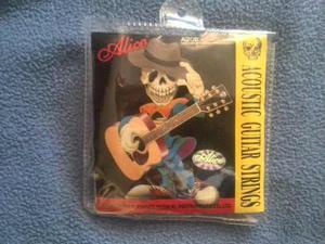 Set De Cuerdas Para Guitarra Acustica Alice A206