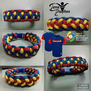 Venezuela Pulseras Paracord Con Broches Sencillos