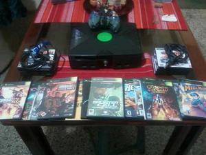 Xbox Clásico + Copias De Juegos