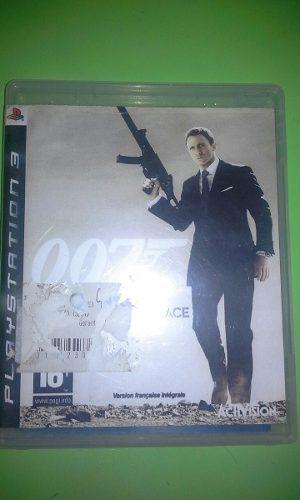 007 Quantum Of Solace Agente 007 Ps3 Juego