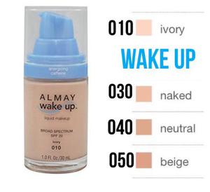 Base Almay Wake Up 100% Original