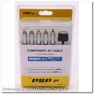 Cable Av Por Componentes Para Psp Go N Serie