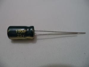 Condensador Electrolitico 100uf 25v. Nuevos.