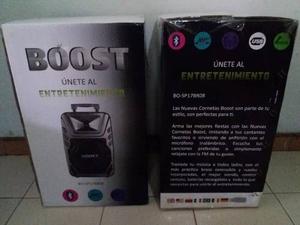 Cornetas Amplificadoras Portatil Boost Bateria Recargable