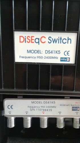 Diseqc Switch 4x1 (a Partir De 6 Piezas)
