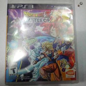 Dragon Ball Z Batle Of Z Ps3 Juego Playstations 3 Usado
