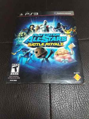 Juego Fisico All Stars Battle Royale Para Playstation 3