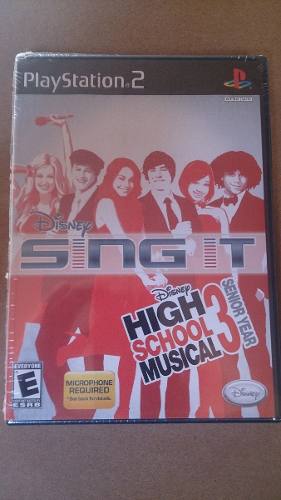 Juego High School Musical3 Para Play2 Sellado Original.
