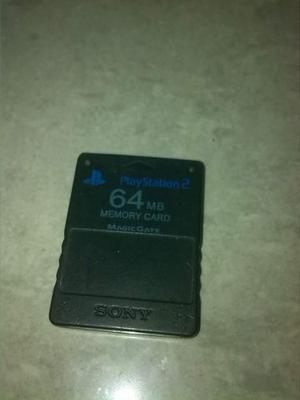 Memory Card 64 Mb Playstation 2 Ps2 Sony