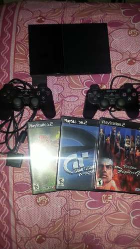 Play Station 2 +3 Juegos Originales