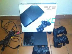 Play Station 2 Por No Usar En Su Caja Con Tarjeta De Memoria