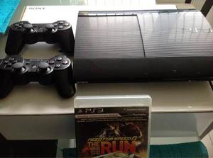 Play Station 3. Ps3, Con 2 Controles + Juego