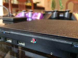 Playstation 2 / 2 Controles / Chipeado + Juegos