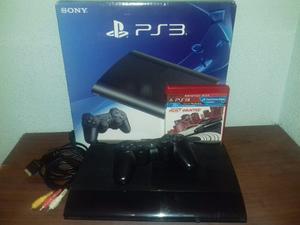 Playstation 3 Super Slim 500 Gb + 1 Control + 3 Juegos