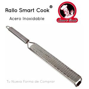 Rallador Rallo Smart Cook, Acero Inox Profesional Chef Rest