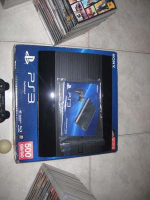 Vendo Ps3 Usado De 500gb+coleccion De Juegos