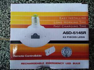 Bombillo Recargable De 22 Led Asd r