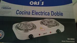 Cocina Electrica Dos Hornilla Oasis