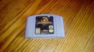 Juego De Nintendo 64 Mortal Kombat 4 Perfecto Estado