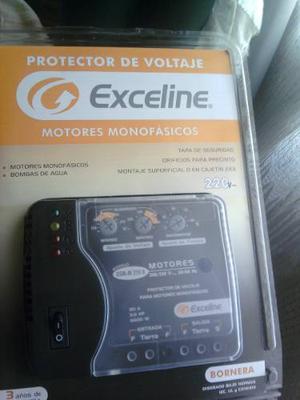Protector De Voltaje Exceline 220v Motores Monofasicos