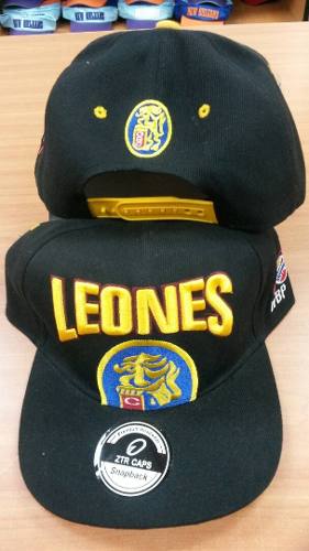 Gorra Plana De Los Leones Del Caracas