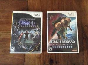 Juegos Originales Wii Metroid - Star Wars