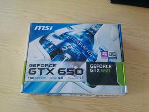 Msi Nvidia Geforce Gtx 650 Oc 1gb