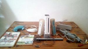 Nintendo Wii Con Dos Juegos Incluidos