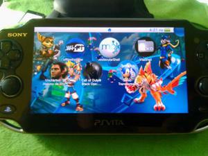 Ps Vita Sony Programado Con Juegos Memoria 4 Gb Y Protector