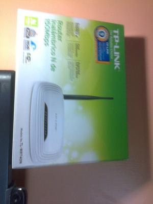 Router Tp-link Tl-wr740n De 150 Mbps 1 Antena Nuevo. Wi-fi