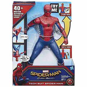 Spiderman Homecoming Tech Suit 15 Pulgadas Muñeco Figura