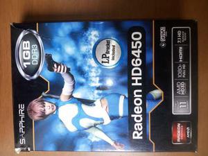 Tarjeta De Video Amd Radeon Hdgb Pci-e Ddr3 Con Caja