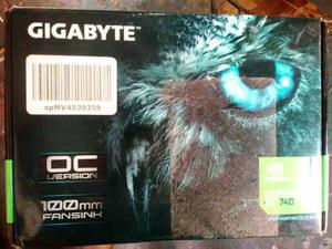 Tarjeta De Video Gigabyte Gt 740 Oc 2 Gb Nueva Sellada