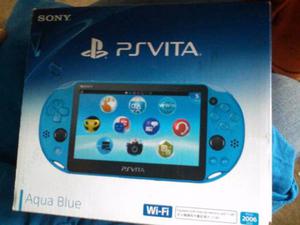 Vendo Psvita Sony (aqua Blue) Con Wifi