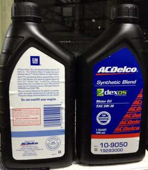 Aceite 5w30 Semi Sintetico Acdelco Original Sellado