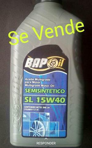 Aceite Semisintetico 15w40