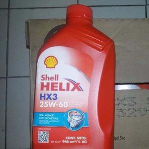 Aceite Shell 25w60 Mineral